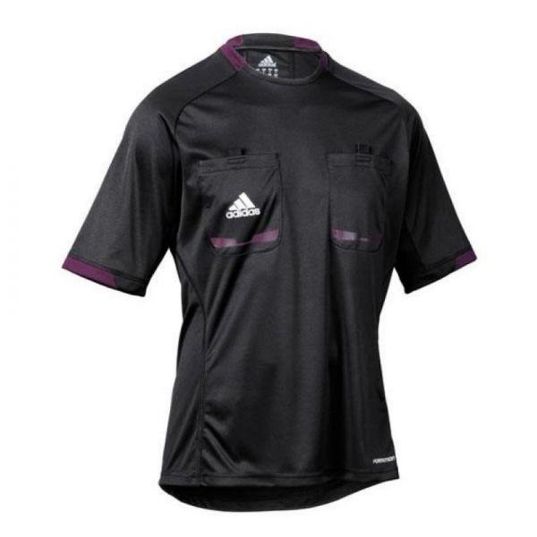 adidas scheidsrechters shirt korte mouwen zwart X10176-BLK