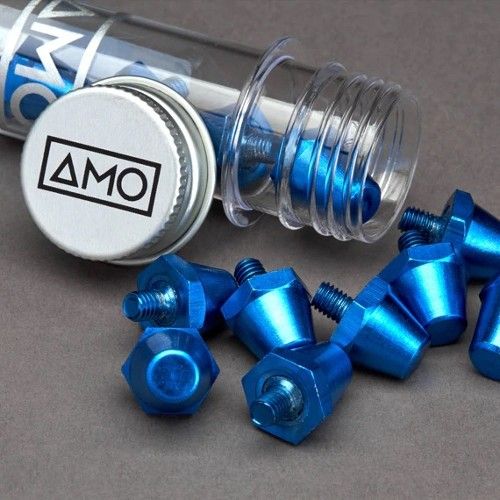 AMO performance studs blauw (13x15mm)