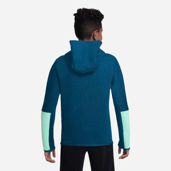 nike tech fleece hoodie kids CU9223-460 montreal sport