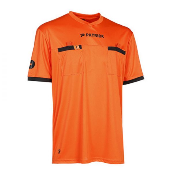 patrick scheidsrechters shirt korte mouwen oranje Ref101-ORA
