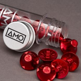 AMO studs 8x10mm 4x13mm rood