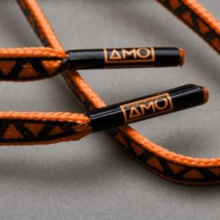 AMO Grip veters 100cm oranje/zwart 105842