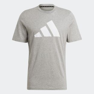 adidas T-shirt polyester licht grijs GP9504